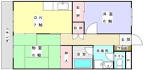 ハイツ萩の間取り画像