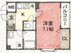 カーサセジオーネの間取り画像