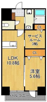 プレジデンス ざ京の間取り画像