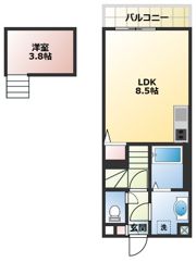 セレーナ飯塚の間取り画像