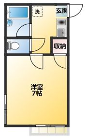 コーポハルノの間取り画像