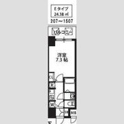 S-RESIDENCE新大阪駅前の間取り画像