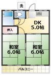 第2コーポ田中の間取り画像
