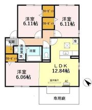 プランドール A棟の間取り画像