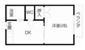 サンハイツの間取り画像