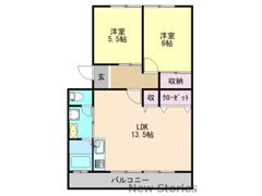 天神マンションⅠの間取り画像