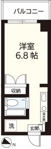 ドエル西船の間取り画像