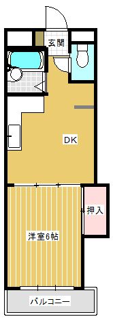 グリーンハイツあべの間取り画像