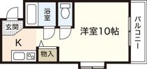 フラワービルの間取り画像