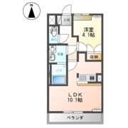 クレイン コートの間取り画像