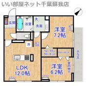 D-ROOM君塚ⅠBの間取り画像