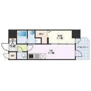 エステムコート大阪プリュームの間取り画像