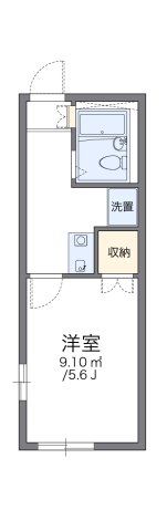 レオパレスノースアベニューの間取り画像