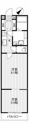 三宿ヒルズの間取り画像