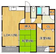 ゴールドハイツ湯川の間取り画像