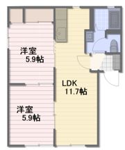 リーベンアルムの間取り画像