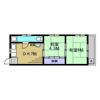 ナカジョウマンションの間取り画像