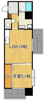 サンシャイン．プリンセス青山の間取り画像