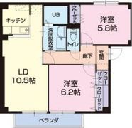 ヴォワール三和 B棟の間取り画像