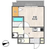 インペリアル玉出の間取り画像