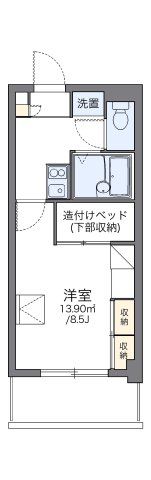 レオパレス古島HIGAの間取り画像