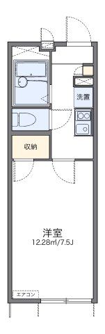 レオパレス桜Ⅱの間取り画像