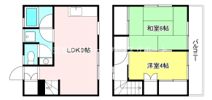 竹本ハイツの間取り画像