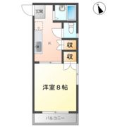 プレアール岡山医大東の間取り画像