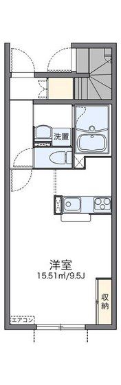 レオネクストプログレの間取り画像