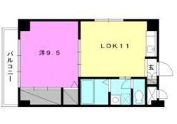 ロイヤルビラ歩行町の間取り画像
