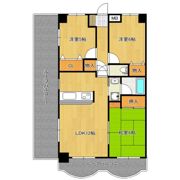 センチュリー時計台Iの間取り画像