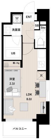 アーバンパーク清澄白河の間取り画像