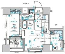 メインステージ横濱真金町の間取り画像
