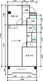 コーポナリタの間取り画像