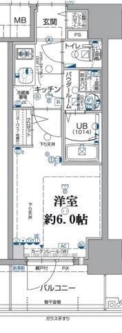 エスリード神戸レジデンスの間取り画像