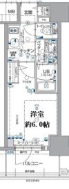 エスリード神戸レジデンスの間取り画像