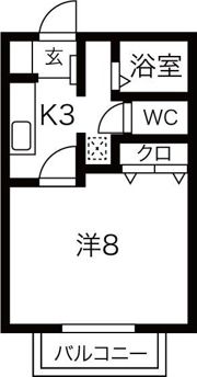 サン・friends朝日の間取り画像