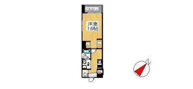ウイングス戸畑の間取り画像