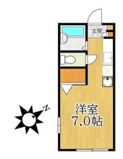 メゾン・ド・テイトの間取り画像