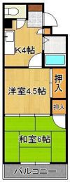 シャトレ別所の間取り画像