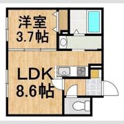 恵庭市福住町3丁目新築MSの間取り画像