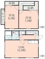 ディー・ルーエ秋津の間取り画像