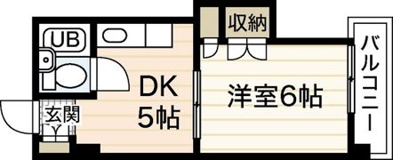 サンハイムうえだの間取り画像