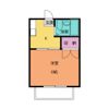 コーポ岩波の間取り画像