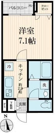 Ville Village亀戸の間取り画像