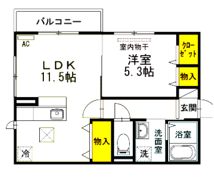 WIT CUBE Bの間取り画像