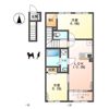 東大阪市上四条町新築アパート工事の間取り画像