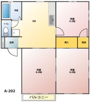 アーバンハイツYAMATOの間取り画像