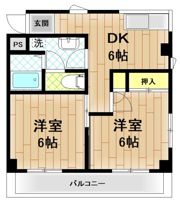 レナジア横浜保土ヶ谷の間取り画像