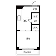 アビタシオン豊津の間取り画像